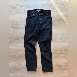 Abercrombie & Fitch Dark Gray High Rise Jeans
